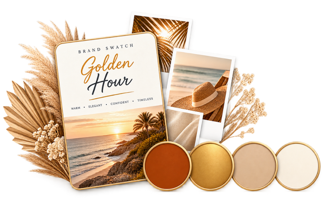 Golden Hour Brand Swatch